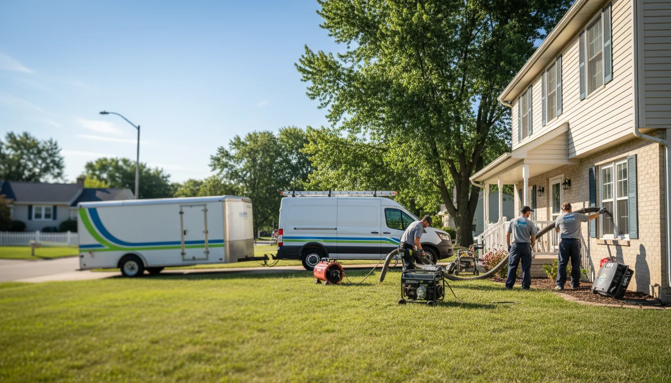 Flooded Basement Restoration And Cleanup With Repair in Russell, NY near me